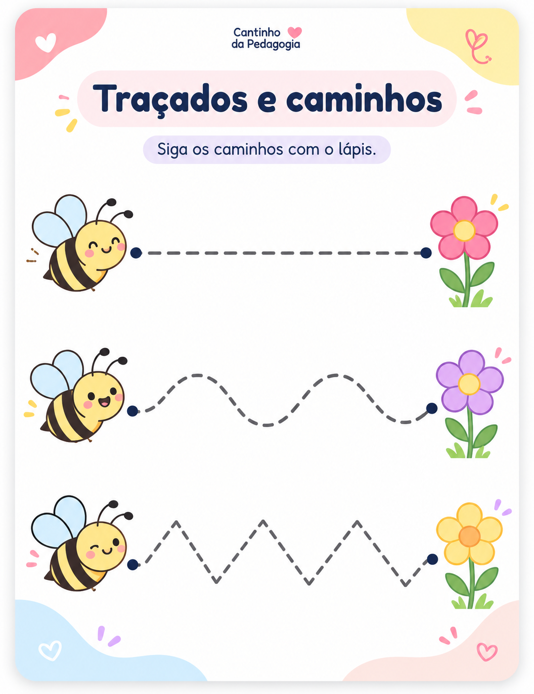 Traçados e Labirintos Guiados