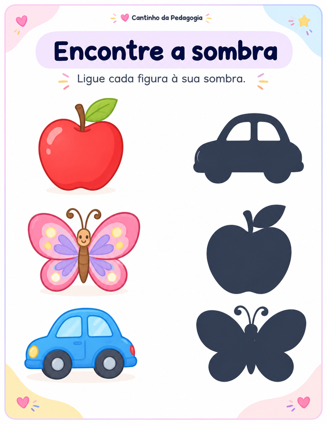 Associação por Sombras e Formas
