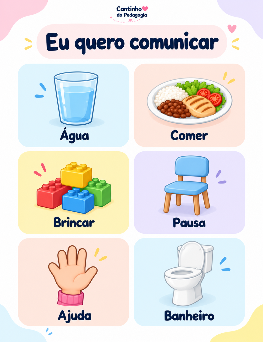 Cartões de Comunicação Funcional